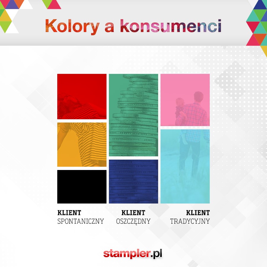 kolory pieczątek
