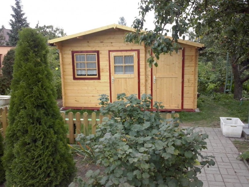 Drewniane domki ogrodowe