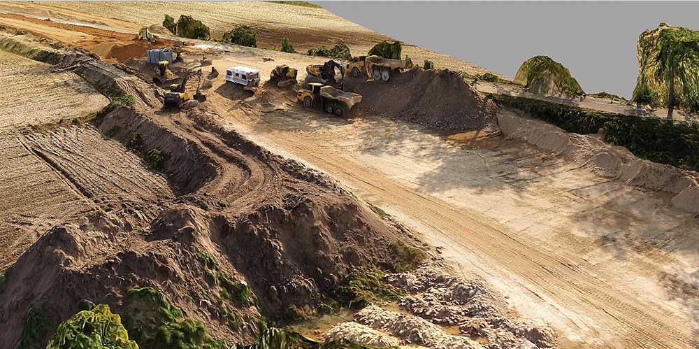 pomiary geodezyjne dronem