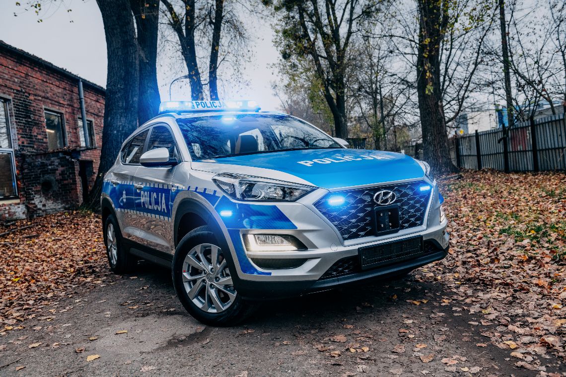 Hyundai Tucson_radiowóz