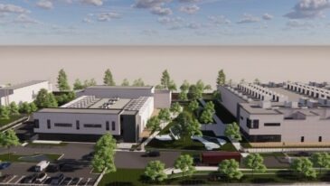 centra danych DATA4 - wizualizacja