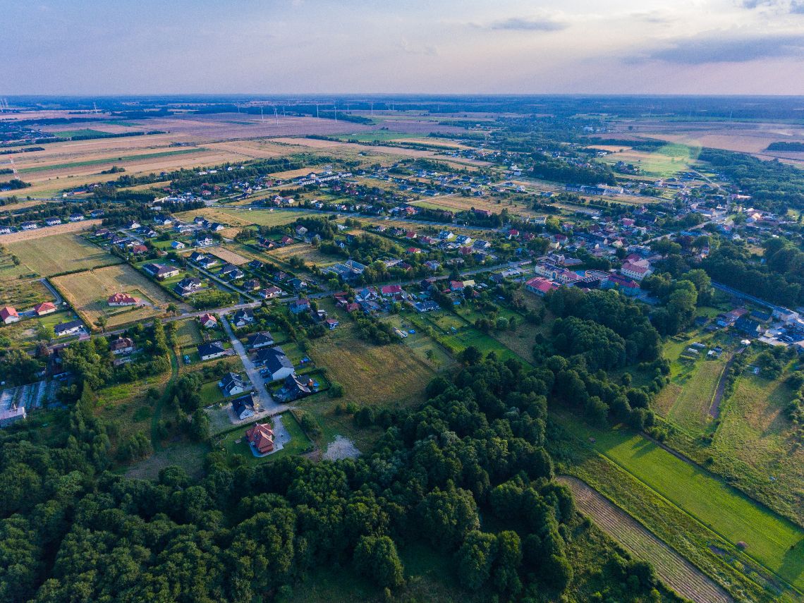Kobylnica z lotu ptaka