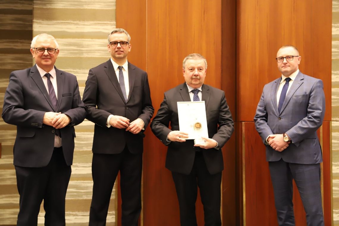 dyplom Grunt na Medal 2021 dla gminy Żyraków