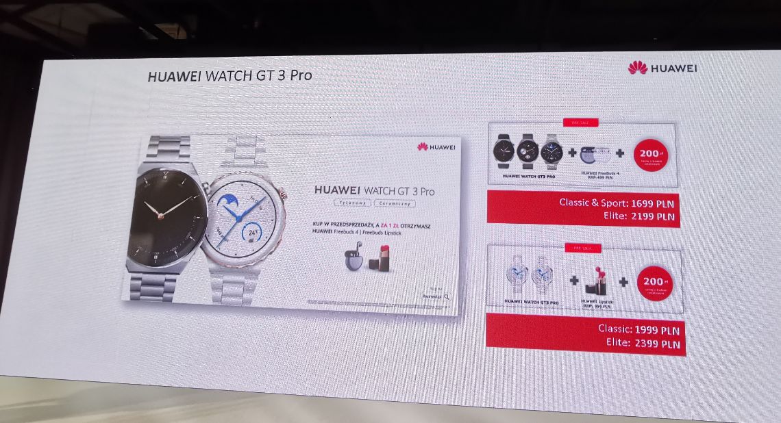 Huawei Watch GT 3 Pro w Polsce