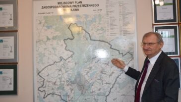 wójt gminy Iława Krzysztof Harmaciński