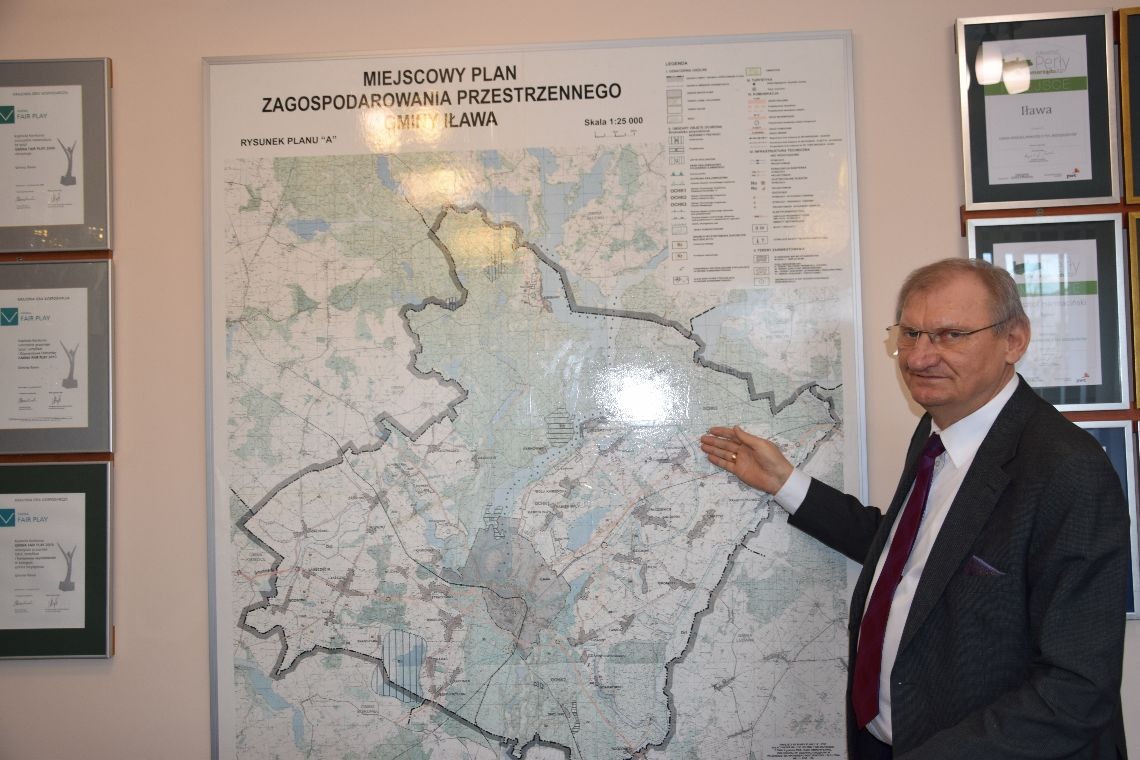 wójt gminy Iława Krzysztof Harmaciński