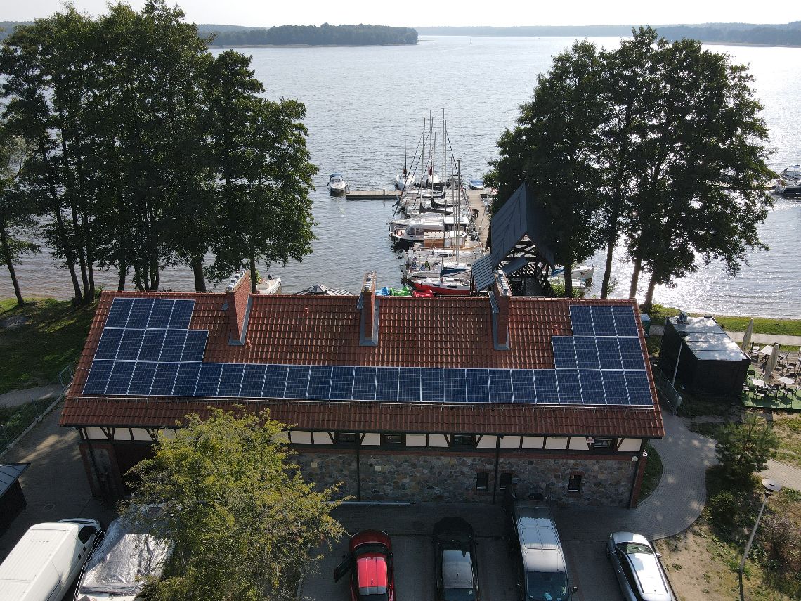 ekologiczna miniprzystań w Siemianach