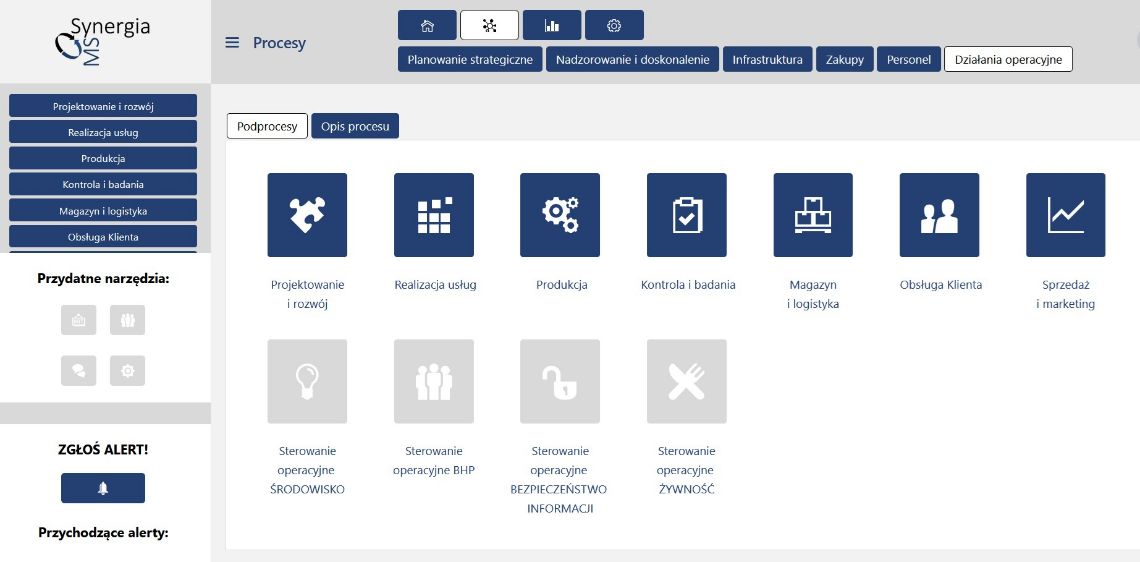 aplikacja SynergiaGroup