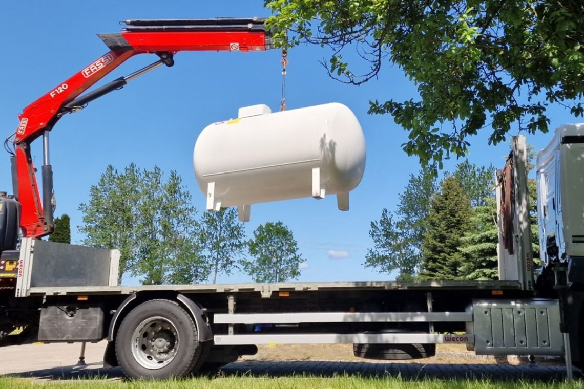 zbiornik na gaz płynny