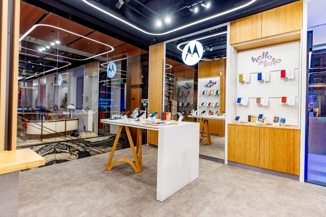 showroom Motorola, Warszawa