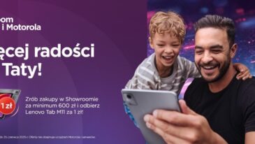 Lenovo Tab M11 w promocji na Dzień Ojca