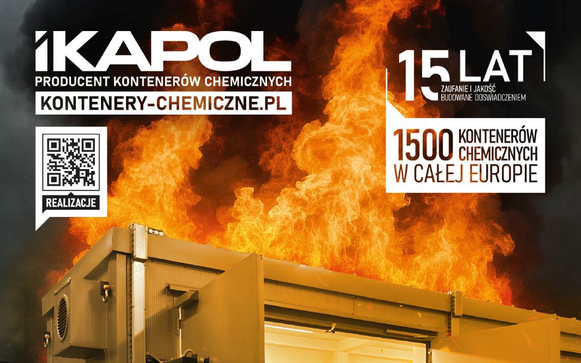 Kontenery chemiczne dostępne od ręki - IKAPOL