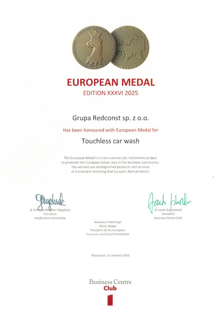 Redconst - Medal Europejski