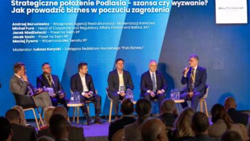 Konferencja „Biznes na Wschodzie”, Augustów. Fot. BAT.