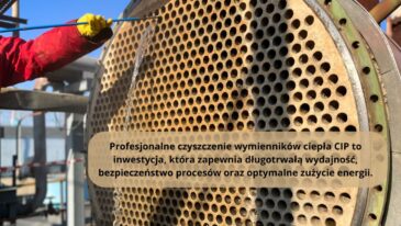 czyszczenie wymienników ciepła