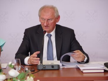 Krzysztof Harmaciński, wójt gminy Iława