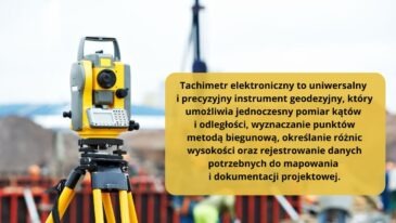Tachimetr elektroniczny