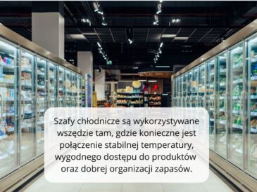 Szafy chłodnicze