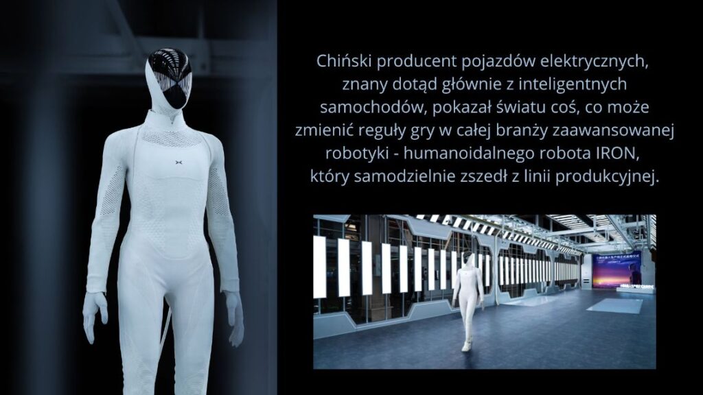 IRON schodzi z linii produkcyjnej: XPENG udowadnia, że humanoidalne roboty to już nie science fiction