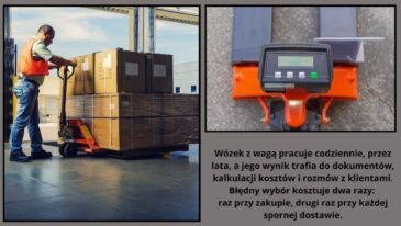 Paleciak z wagą
